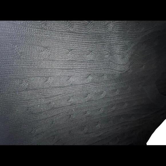 Women's Chaps V-Neck Cable Sweater MINT Size L NWOT - Picture 2 of 8